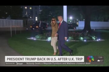 President Donald Trump wraps up UK state visit with gratitude for his hosts