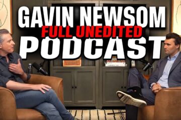 FULL Charlie Kirk + Gavin Newsom VIRAL Interview