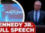 Robert F. Kennedy Jr.’s HEARTFELT SPEECH for Charlie Kirk BRINGS EMOTION to vigil