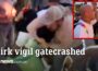 Huge brawl breaks as Charlie Kirk vigils are held across USA