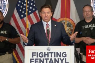 JUST IN: Florida Gov. Ron DeSantis Holds Press Briefing To Promote Results Of Anti-Fentanyl Program