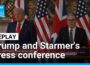 Replay: Joint press conference of Donald Trump and Keir Starmer during state visit in the UK