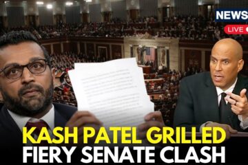 LIVE: KASH PATEL Grilled At EXPLOSIVE US Senate Hearing | Trump’s Name in Epstein Files