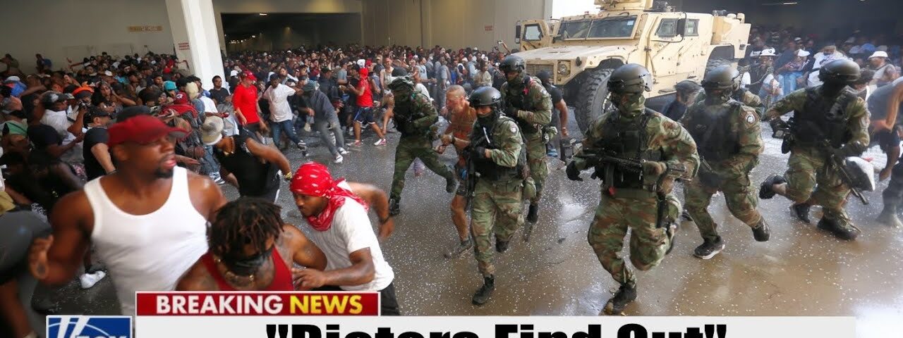 “Set Them Free”… Mob STORMS ICE HQ, Gets CRUSHED By ‘Deportation Battalion’’