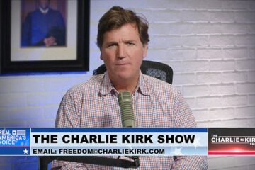 Tucker Carlson Hosts The Charlie Kirk Show