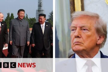 Donald Trump says China, North Korea and Russia ‘conspiring against’ US