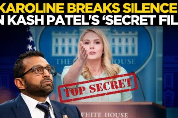 Karoline Breaks Silence: What She Revealed About Kash Patel’s Hidden File”