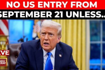 US Visa Controversy LIVE Updates | No USA Entry From Sunday Unless 0k Paid: Trump | H-1B