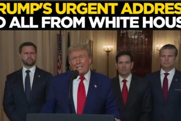 Trump LIVE: US President Donald Trump Urgent Address To The World | White House | Russia | China