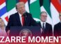 Starmer, Carney and Macron’s hilariously awkward moments with Trump during Gaza peace summit