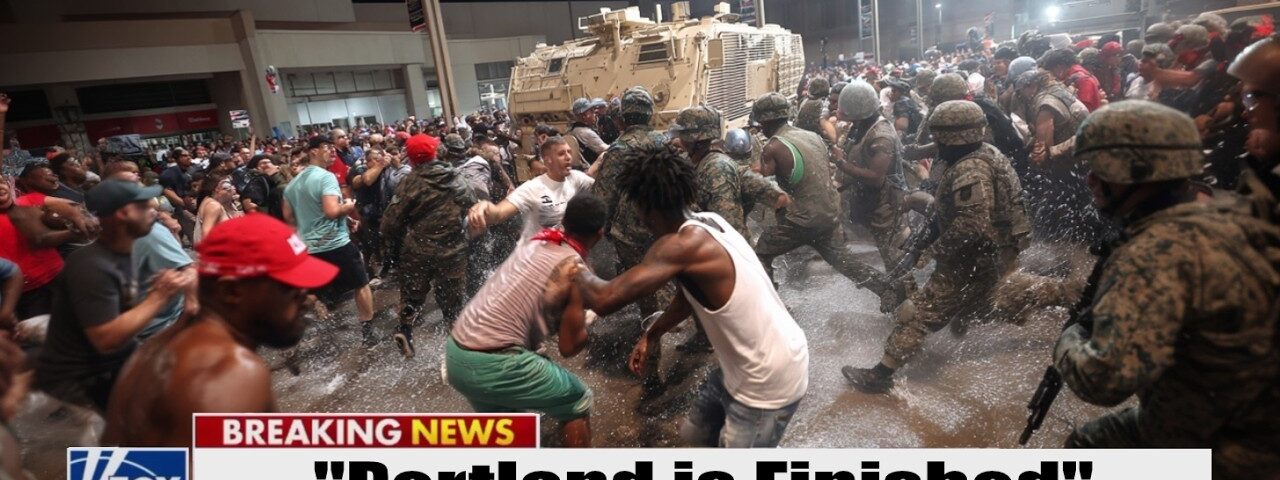 Illegals SEIZE Portland Jail… Mayor PANICS as Trump Unleashes “NO MERCY” MARINES