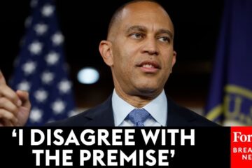 Hakeem Jeffries Fires Back At Reporter Over Question: ‘That’s A Republican Talking Point’