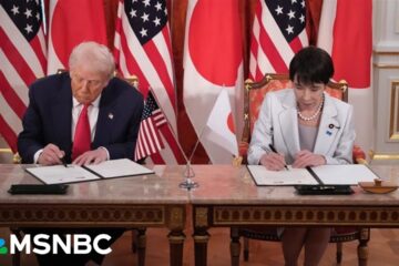 ‘New Golden Age’? Trump and Japan’s PM sign economic partnerships