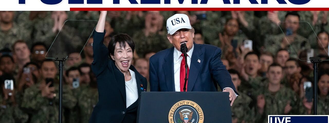 FULL REMARKS: President Trump speaks to US troops in Japan