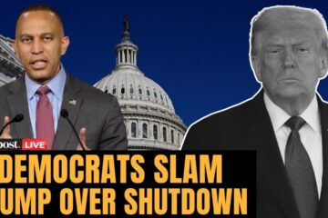 US Govt Shutdown LIVE: Hakeem Jeffries Slams Trump over US Government Shutdown | Democrats vs Trump