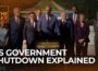 Why did the US government shut down?