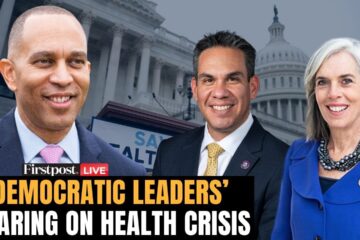 Jeffries LIVE: Democratic Leaders Hold Hearing on Republican Healthcare Crisis | US Shutdown