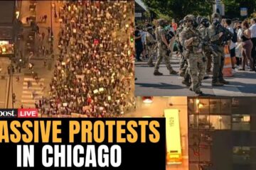 Chicago Protests LIVE: Massive Anti-ICE Protests in Chicago as Trump Deploys National Guards