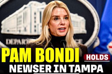 U.S. Attorney General Bondi holds newser in Tampa on political violence threats