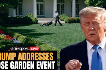 Trump LIVE: US President Donald Trump Participates in Rose Garden Club Lunch Trump LIVE: US President Donald Trump Participates in Rose Garden Club Lunch