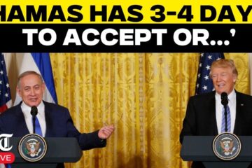 Trump Speech LIVE | ‘Hamas Has 3-4 Days To Accept Or…’: Trump’s Big Warning After 20-Point Gaza Plan