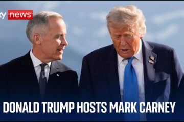 Donald Trump hosts Canada’s Mark Carney at White House