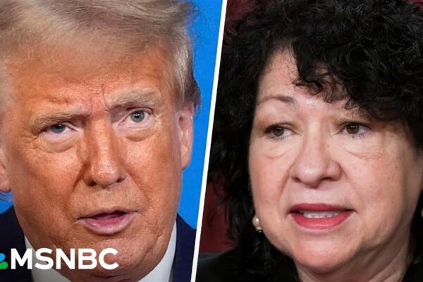 Justice Sotomayor appears skeptical of Trump lawyer’s tariff argument