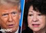 Justice Sotomayor appears skeptical of Trump lawyer’s tariff argument