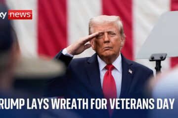 Trump attends Veterans Day ceremony in Arlington Cemetery