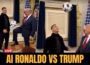 LIVE: Trump Posts AI video of Him Playing Football With Ronaldo at the Oval Office