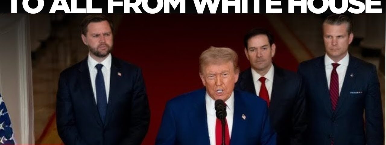 Trump LIVE: Donald Trump Urgent Address To The World From White House | Russia | Venezuela | US